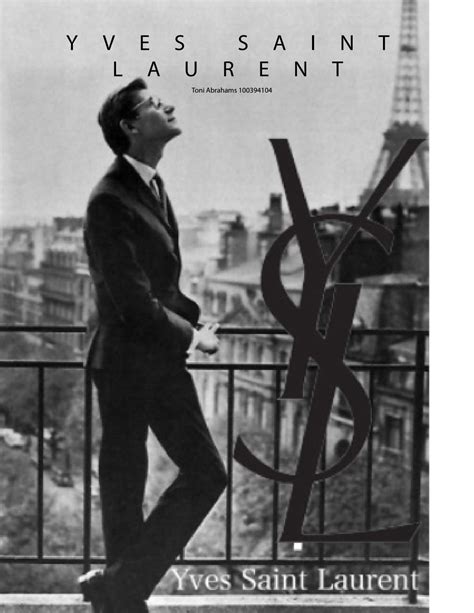 yves saint laurent brand report